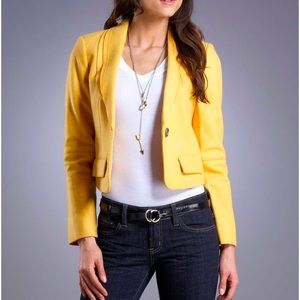 Millard Fillmore Short Mustard Blazer